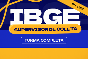IBGE – SUPERVISOR DE COLETA - ONLINE