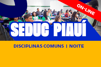 SEDUC – DISCIPLINAS BÁSICAS – NOITE (ON-LINE)