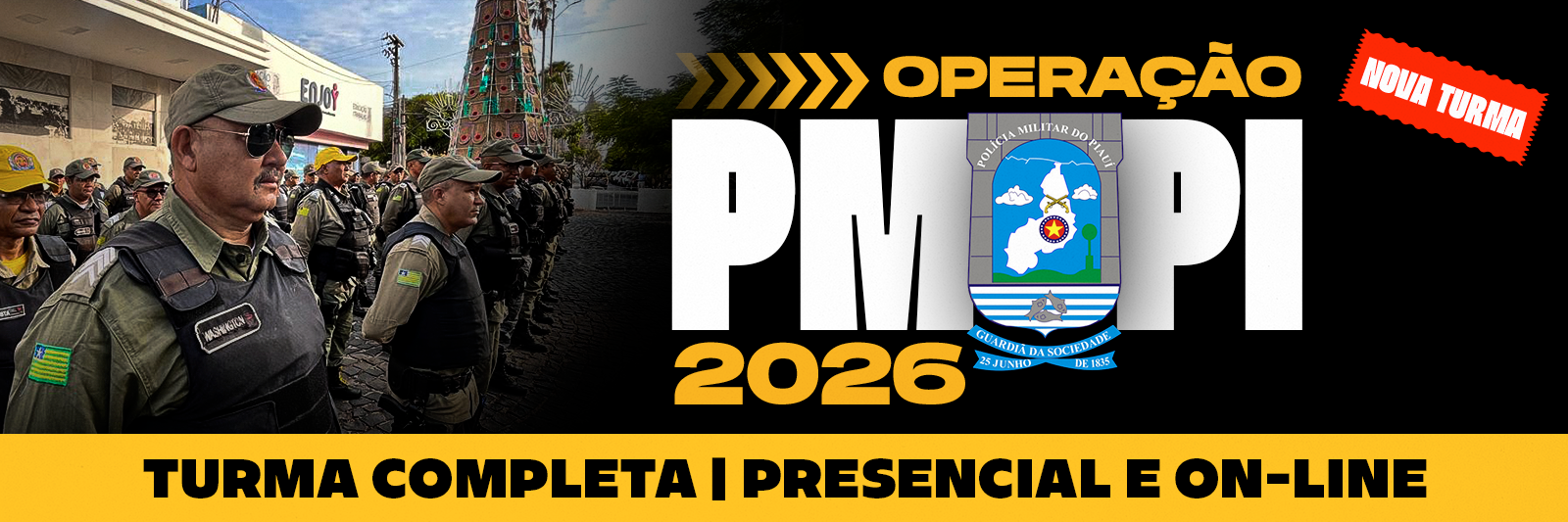 OPERAÇÃO PM PI 2026 - NOITE