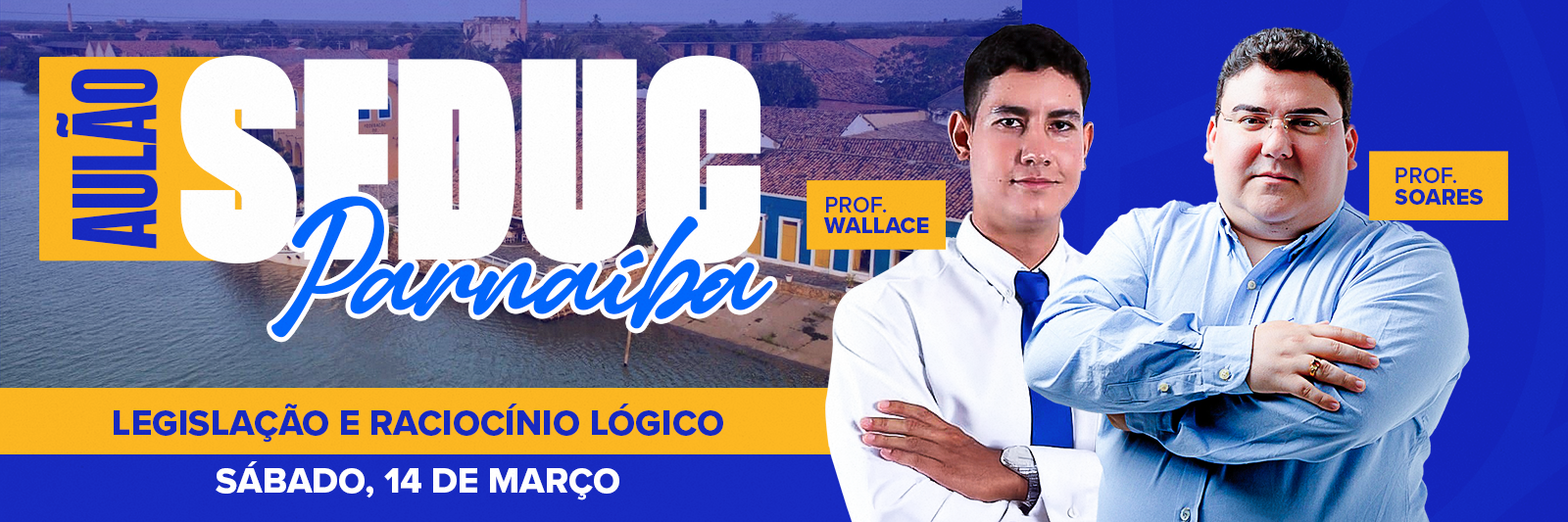 AULÃO SEDUC LEGISLAÇÃO E RACIOCÍNIO LÓGICO - PARAÍBA